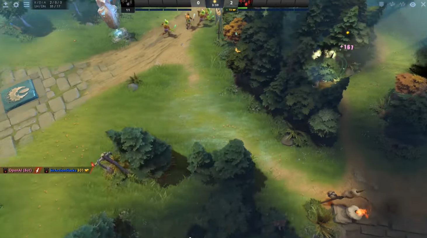 OpenAI's Not So Open DotA AI