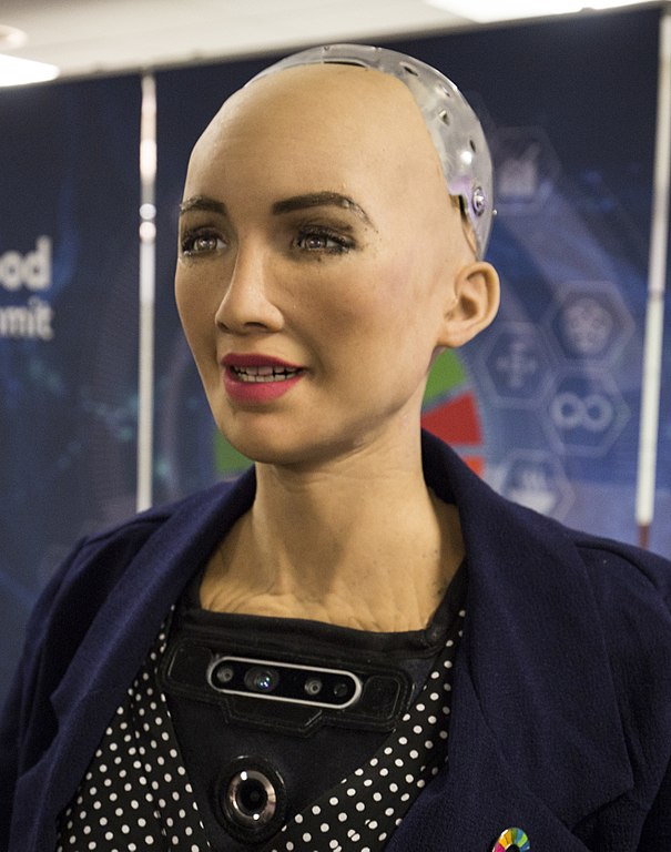 Sophia the robot.